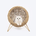 Rattan cat litter cradle cat villa double cat bed simple furniture chair four seasons universal cat litter