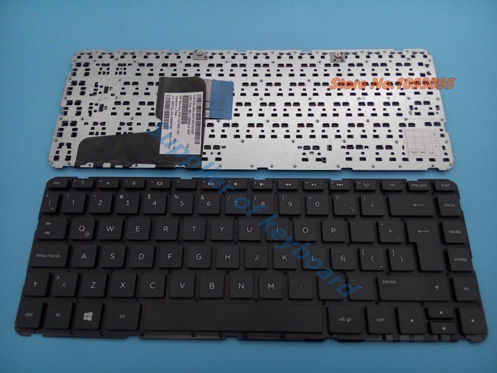 NEW Latin Keyboard For HP 340 G1 340 G2 345 G2 Laptop Latin Spanish Keyboard No Frame