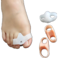 4pcs=2Pairs Silicone Toe Spreader Separator Bunion Foot Care Tool Hallux Valgus Corrector Thumb Bone Correction Toe Straightener