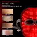 Upgrade Version 3 Color 120PCS LEDS Facial Mask LED Light Therapy Machine Skin Rejuvenation Tighten Anti Wrinkle Acne Removal