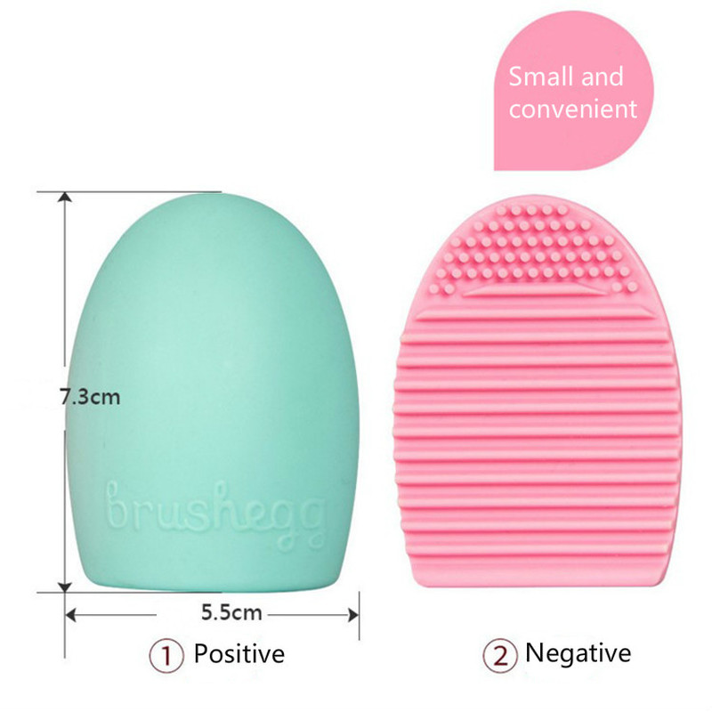 Silicone Makeup Brushes Cleaning Pad Mat Brush Washing Tools Cosmetic Eyebrow Brush Cleaner Tool Scrubber Board Makeup Cleaning