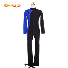 Nasinaya Figure Skating Leotard Jumpsuit For Girl Kids Women One Piece Customized Patinaje Ice Skating Costume Gymnastics 7