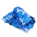 2M*4M Sea Blue Camouflage Nets Car-cover Decoration Outdoor Beach Sun Shade Blind Tree Stand Car Garages Carport Canopy Camo Net
