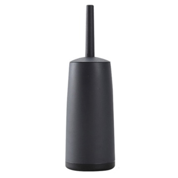 Toilet Brushes and Holders Toilet Bowl Brush with Holder Black for Bathrooms Modern Design Toilet Brush with Lid Longe