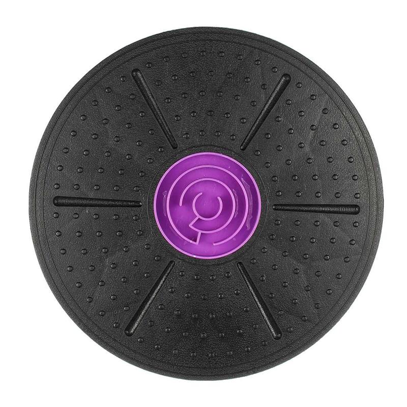 360 Degree Rotation Massage Disc 36cm Balance Board Round Plates Balance Pad Gym Waist Twisting Boards Exerciser Load Bearing