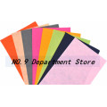 40pcs 15*15cm/15*10cm Colorful Nonwoven Fabric 1mm Polyester Felts Cloth DIY Sewing Toys Dolls Decoration Crafts For Exhibition