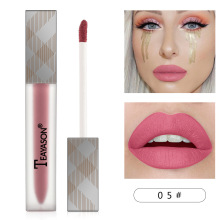 1PCS SEXY PINK Lipgloss Matte 12 Colors Lip Gloss Velvety Lipstick Liquid Matte Waterproof Lip Tint Full & Rich Sexy Lip Makeup