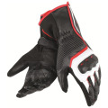 Black White Red ASSEN Dain Motorsport Scooter Automotive Long Leather Gloves