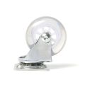 Transparent PU Caster Mute Universal Heavy Duty Furniture Wheel For Children's Car Office Chair Swivel Casters