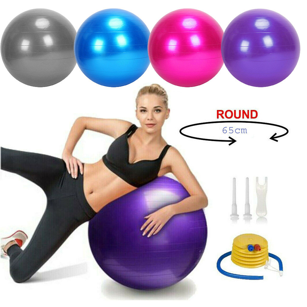 Sports Yoga Balls Bola Pilates Fitness Ball Gym Balance Fitball Exercise Pilates Core Birthing Anti Burst Workout Massage Ball