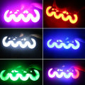 4pcs LED Flashing PU Wheel 76mm 70mm 64mm for Inline Skates 90A for Adults Kids Roller Wheels
