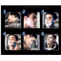 Shaving Razor Blades For Gillette Fusion 5 Face Shaver Cassettes Straight Razor Blade Shave Beard Case Replaceable Heads For Men