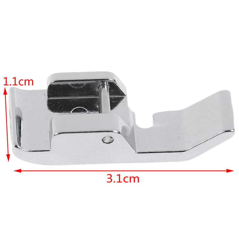 Zipper Presser Foots Single Clothing Zipper Sewing Handwork Cloth Presser Foots Household Multi-function Sewing Machine Tool