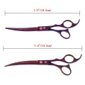 7.0" Professional Pet Grooming Scissors Set JP440C Straight Curved Shears Cat Dog Cutting Thinning Tesoura for Groomer LZS0367