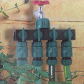 4 Way Garden Splitter Hose for Garden Nozzles Water Tap Connector Splitter Hose Adapter Garden Irrigation Watering Tool