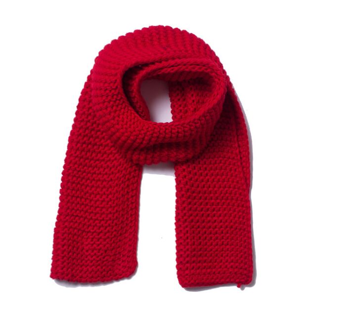 Three Guage Knitting Scarf Red Three Guage Knitting Scarf Red