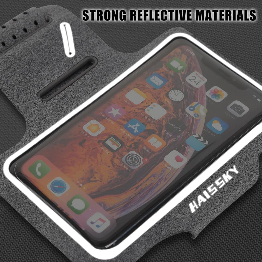 6.5'' Arm Band Phone Case For Xiaomi Iphone 11 Max 12 Pro 8P XS XR Sumsung Galaxy S9 S8 Plus S10 Holder Running Sports Gym Bag