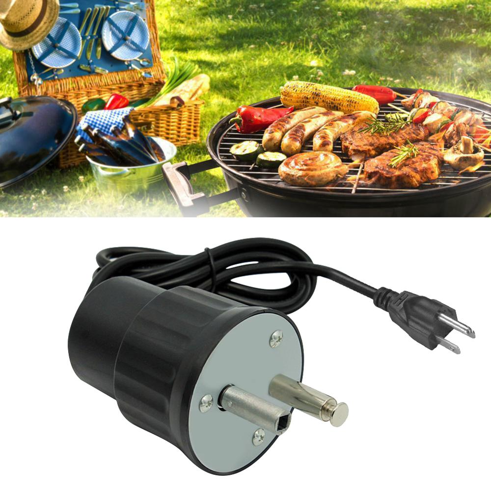 High Quality Aluminum Electric BBQ Grill Rotating Motor Barbecue Rotisserie Rotator Engine For Kitchen Tools