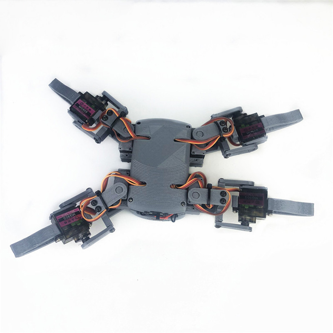 DIY Programmable Four-Legged Spider Education WIFI Phone Can Control Robot Kit For Nodemcu