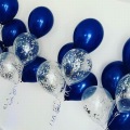 50/100pcs Navy Dark Blue Metallic Balloons Midnight 10inch Thick Latex Balloon Helium Balloon Wedding Birthday Party Decoration