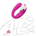 12 Speed Waterproof Sex Toy for Couple Silicone G Spot Vibrator USB Rechargeable Clitoris Stimulate Massager Adult Product dildo