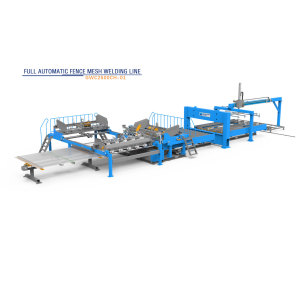 Full automatic fence wire mesh welding machine