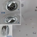 Indoor Round Massage Bathtub with Ice box for cola and TV M-2047