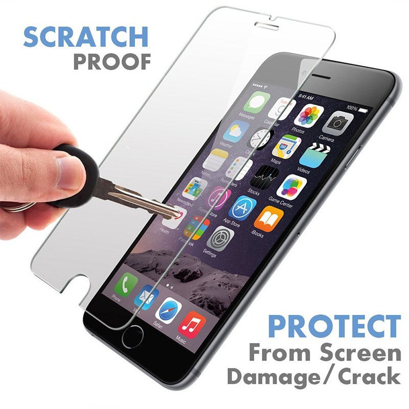 Screen Protector for iPhone 12 Pro Max 11 Pro X XS XR 5 5S SE Tempered Glass for iPhone 7 Plus 8 6 6S 12 Mini Protective Glass