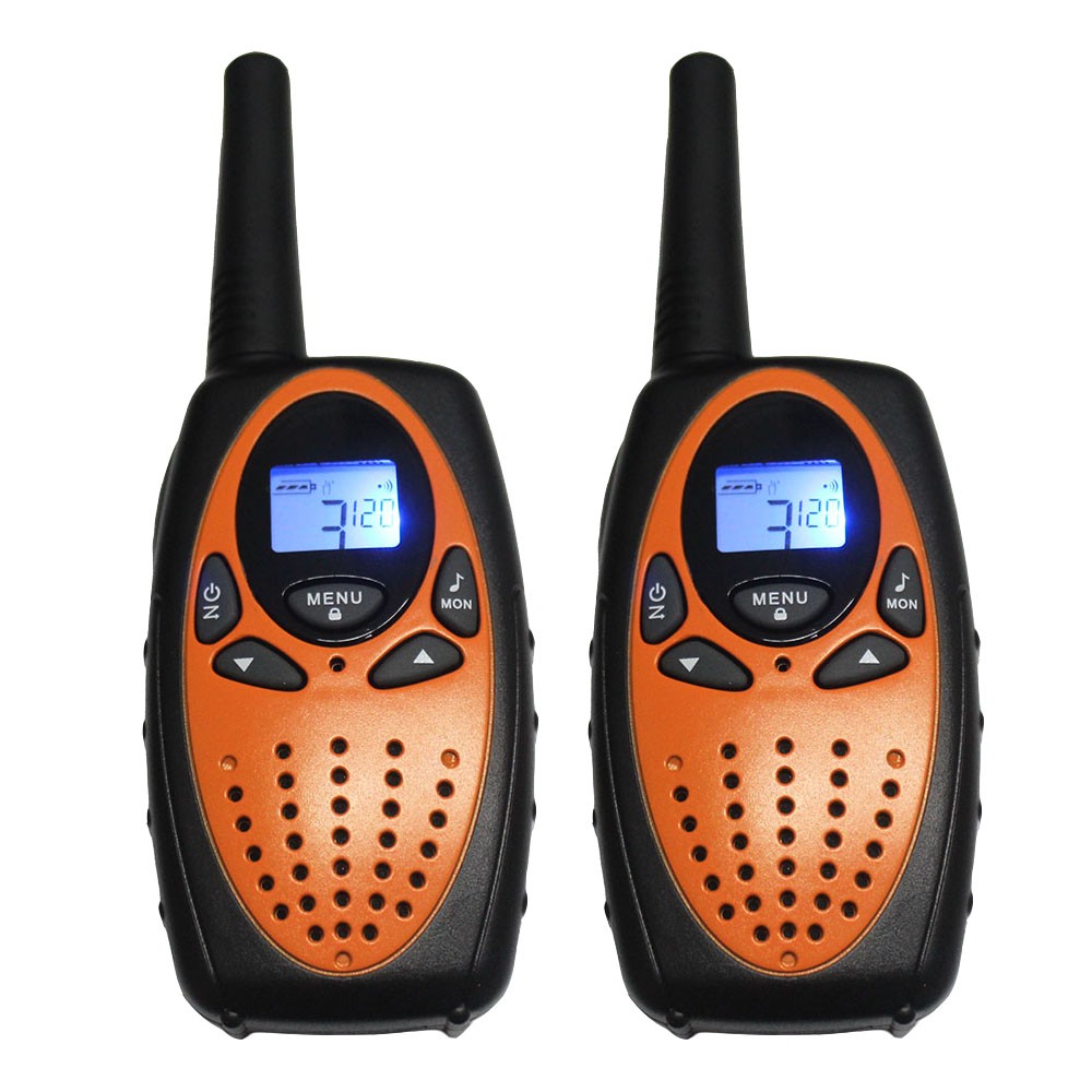 T628 1w Long range vox 2 channel monitor FRS GMRS radio walkie talkies pair mobile portable radios interphone 121 private code