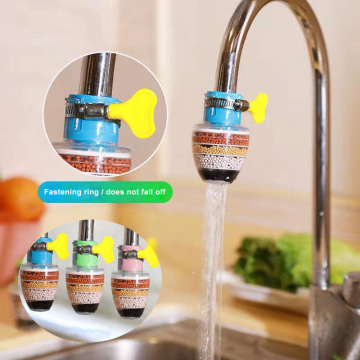 Universal Kitchen Faucet Water Tap Heads Household Water Purifier Filter Sprayer Activated Carbon Filtration