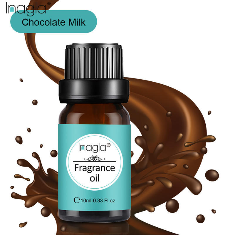 Inagla Chocolate Milk Fragrance Essential Oils 10ml Pure Plant Fruit Oil For Aromatic Aromatherapy Diffusers Jasmine Orange Oil