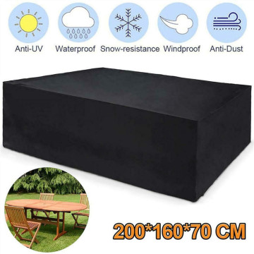 Outdoor Garden Furniture Cover Waterproof Oxford Sofa Chair Table Protector Rain Snow Dustproof Protection Cover 200*160*70cm