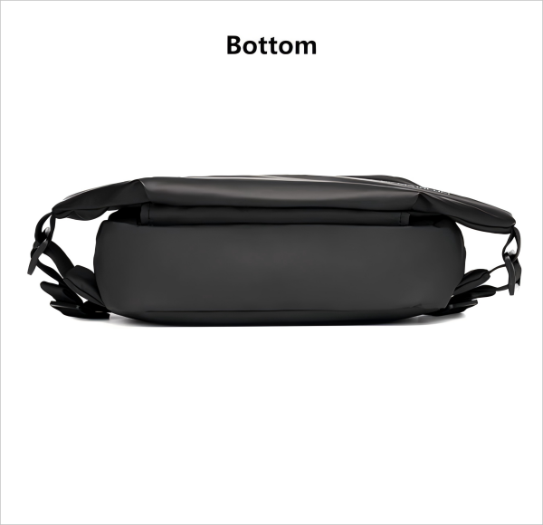 Men's waterproof crossbody single-shoulder strap
