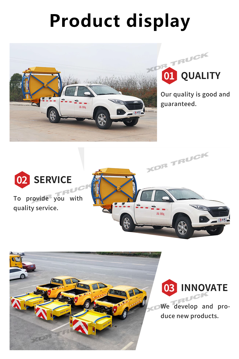 Pickup vehicle engine