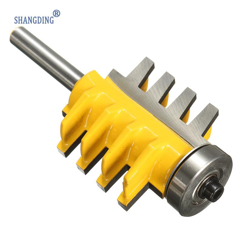1/4&#39;&#39; Shank Alloy Mortise TemplateJoint And Rail Stile FingerGlueWood Router Bit1/4 Inch ShankWoodworking Machinery Tool