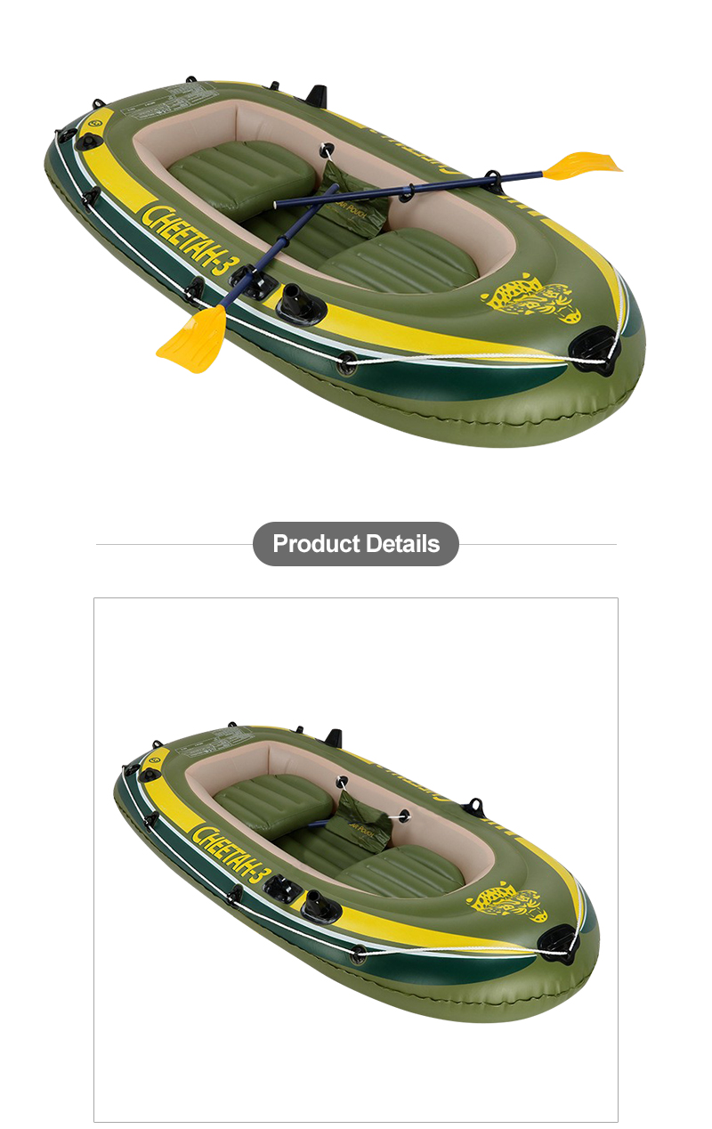3 people PVC Inflatable Boat Set For Sale_01