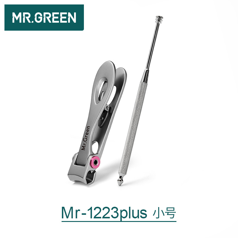 MR.GREEN Nail Clippers Stainless Steel Nail Cutter Clippers Manicure Beauty Tool Nail Cutter Pedicure Finger Toe Scissors