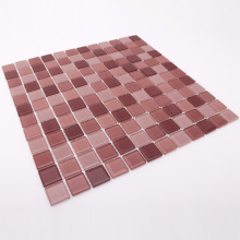 Mixed Colors Crystal Glass Mosaic Tiles