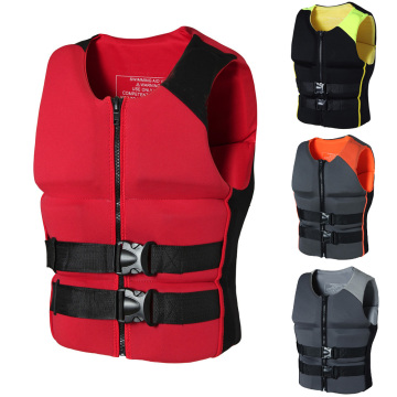 Profession Lifesaving Vest Surfing Adult Life Jacket Drifting Motorboat Buoyancy Life Jacket Swimming Floating Clothing Neoprene