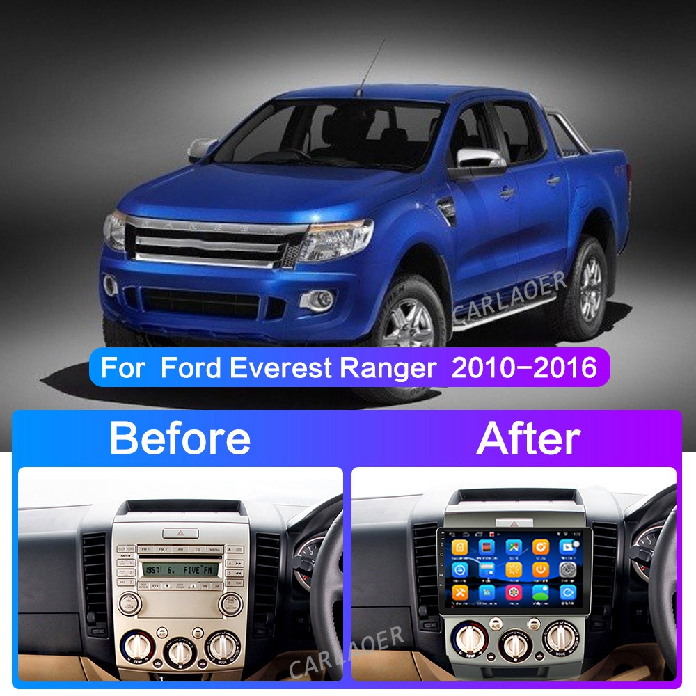 Android 10.0 For Ford Everest Ranger 2006-2010 for mazda bt 50 Car Radio Multimedia Video Player Navigation GPS 2 din 2G + 32G