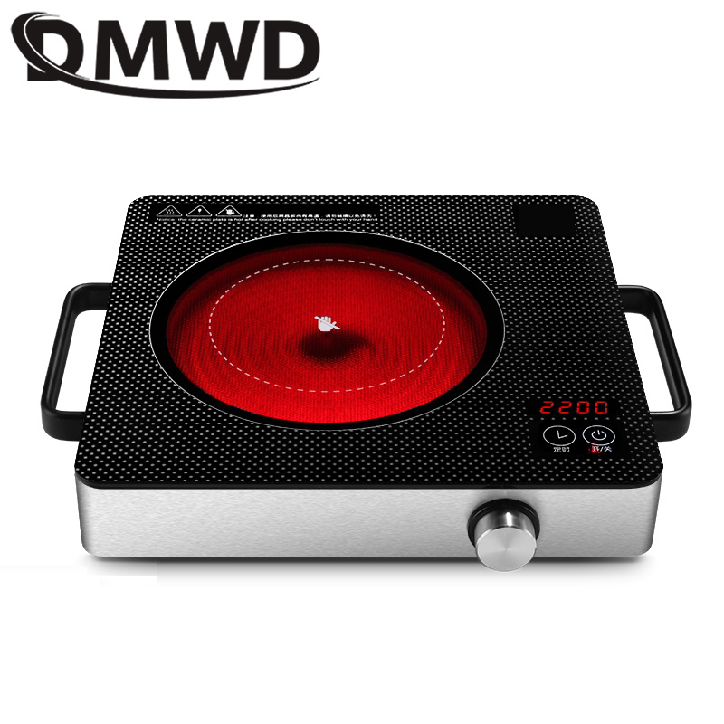 DMWD Electrical magnetic Waterproof induction cooker intelligent hot pot stove with timer ceramic induction household cooktop EU