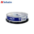 Original Verbatim 6X Blu-ray BD-R 25GB Blank Disc Recordable Media Unprintable Lots Blue Ray Disk Compact Storage blu ray player