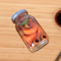 Wide Mouth Water Bottle Mason Jar Drinking Glass Fruit Infuser Storage Bottles And Jars Kitchen Handmade Juice Sealed Canned Cup
