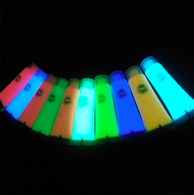 Neon Fluorescent Body Paint Glow In The Dark Face Painting Luminous Art Paint Party Makeup Concert Bar Birthday Toy Gift