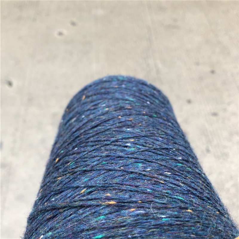 Import 500g beautiful popular blue space dye Cotton Wool yarn for knitting crochet yarn DIY knit hand weave thread X5110