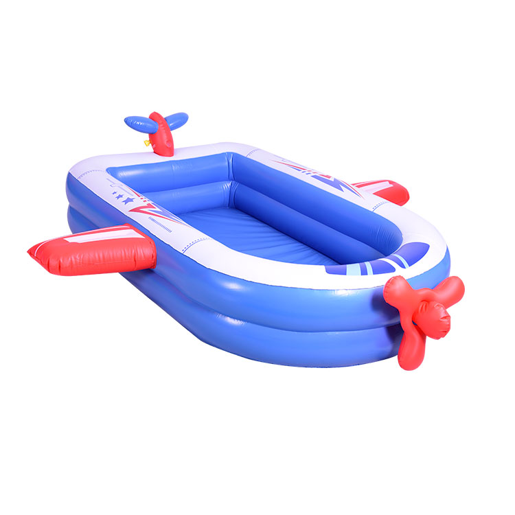 Cute design inflatable floating bed