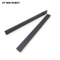 5Pcs 2.54mm 40 Pin Female Single Row Pin Header Strip New