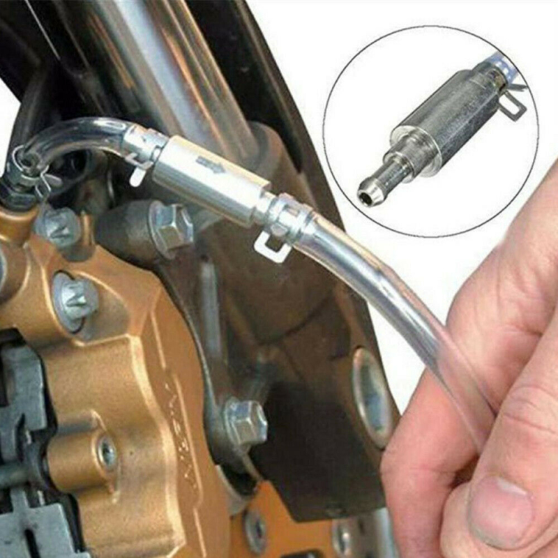 Universal Car Clutch Brake Bleeder Hose Hydraulic Clutch One Way Valve Tube Bleeding Tool Motorcycle Auto Parts Car Accessories
