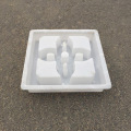 1 pcs Garden Pavement Molds DIY Square Plastic Path Maker Mold Manual Road Paving Cement Stone Brick Mould Tools White 30X30CM