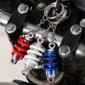 Car Motorcycle Keychain Motor Modified Shock Absorber Key Ring Car Decoration Key Chain Auto Motorbike Keyring Accessories